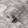 Stylish Rusted Gray Stone Metallic Wallpaper, Realistic 3D Embossed Industrial Wall Decor, Aesthetic Wallcovering - Walloro High End Wallcoverings & More