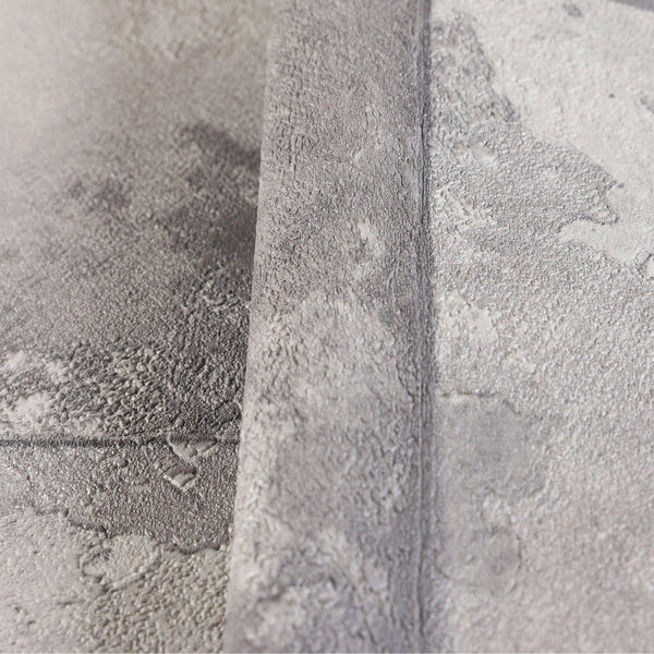 Stylish Rusted Gray Stone Metallic Wallpaper, Realistic 3D Embossed Industrial Wall Decor, Aesthetic Wallcovering - Adawall Wallpaper - Registered Trade Accounts Only, Wallpaper Wholesale Account - 23106-1 - Adawall Wholesale - Wallpaper Wholesaler