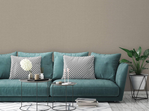 Tan Glitter Neutral Colors Textured Wallpaper, Non-Adhesive Traditional Wallcovering - Walloro High End Wallcoverings & More