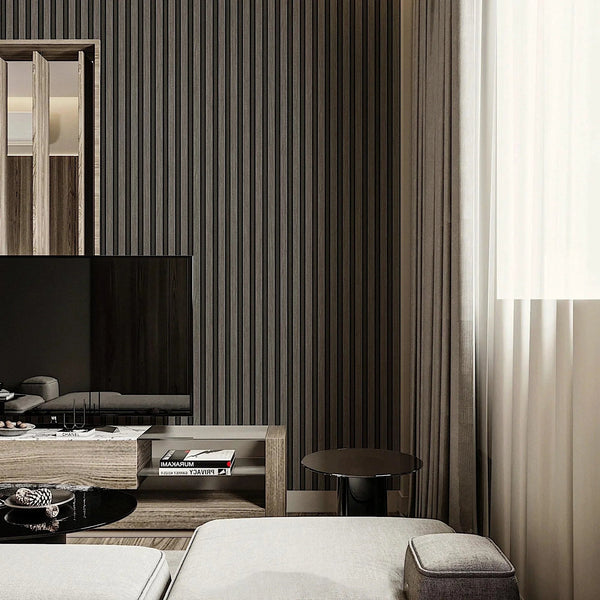 Tan Wood Panel Look Wallpaper, 3D Embossed textured Wooden Pattern Wallcovering, Modern, Stylish - Adawall Wallpaper - Registered Trade Accounts Only, Wallpaper Wholesale Account - 23211-3 - Adawall Wholesale - Wallpaper Wholesaler