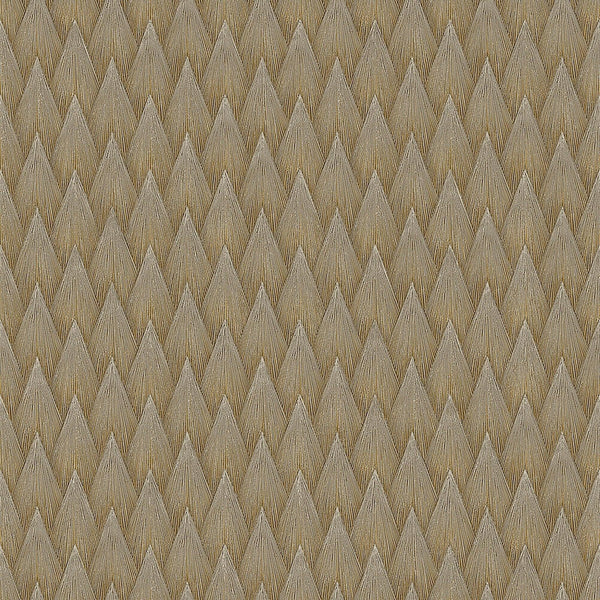 Timeless Geometric Deep Embossed Wallpaper, Brown 3D Rich Textured Line Art Wall Accent, Durable, Washable - Walloro High End Wallcoverings & More