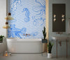 Toile de Jou Wallpaper, Seamless Pattern Mural, Oversized Custom Size Wall Art, Non - Woven, Non - Adhesive, Modern Wall Paper, Removable - Adawall Wallpaper - Registered Trade Accounts Only, Wallpaper Wholesale Account - W78095 - Adawall Wholesale - Wallpaper Wholesaler