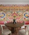 Traditional Ikat Wallpaper, Seamless Pattern Mural, Oversized Custom Size Wall Art, Non - Woven, Non - Adhesive, Modern Wall Paper, Removable - Adawall Wallpaper - Registered Trade Accounts Only, Wallpaper Wholesale Account - W77975 - Adawall Wholesale - Wallpaper Wholesaler