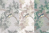 Tree Leaves Wall Mural, Birds Chinoiserie Wallpaper, Yellow Oversized Botanical Custom Size Wall Paper, Non - Woven, Modern Wall Art, Non - Pasted, Removable - Adawall Wallpaper - Registered Trade Accounts Only, Wallpaper Wholesale Account - SE300-3 - Adawall Wholesale - Wallpaper Wholesaler