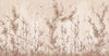 Tree Wall Mural, Vintage Beige Flowers Blossom Wallpaper, Extra Large Oversized Stylish Custom Size Wall Covering, Non-Woven, Non-Adhesive, Modern - Walloro High End Wallcoverings & More