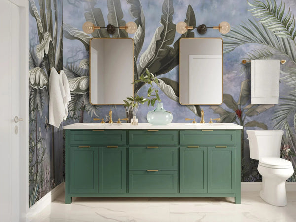 Trees Plants Tropical Nature Scene Wall Mural, Non - Woven, Customized Wallpaper, Non - Pasted, Washable, Store Decor, Removable, Home Decor - Adawall Wallpaper - Registered Trade Accounts Only, Wallpaper Wholesale Account - A302-3 - Adawall Wholesale - Wallpaper Wholesaler