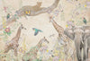 Tropical Trees Wallpaper, Safari Animals Mural, Oversized Custom Size Wall Art, Non - Woven, Non - Adhesive, Modern Wall Paper, Removable - Adawall Wallpaper - Registered Trade Accounts Only, Wallpaper Wholesale Account - W78135 - Adawall Wholesale - Wallpaper Wholesaler