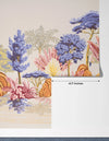 Tropical Vintage Landscape Wallpaper, Purple Trees Wall Mural, Oversized Custom Size Wall Art, Non - Woven, Non - Adhesive, Modern Wall Paper, Removable - Adawall Wallpaper - Registered Trade Accounts Only, Wallpaper Wholesale Account - W77487 - Adawall Wholesale - Wallpaper Wholesaler