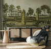 Vintage Scenic Victorian Wall Mural, Large Green Nature Wallpaper, Non - Woven, Non - Adhesive, Modern, Washable, Removable - Adawall Wallpaper - Registered Trade Accounts Only, Wallpaper Wholesale Account - FJ314-2 - Adawall Wholesale - Wallpaper Wholesaler