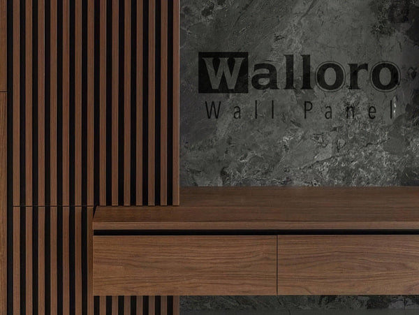 Walnut Wood Grain Wall Panel, PS Wall Home Decoration Panel - Premium Quality - Adawall Wallpaper - Registered Trade Accounts Only, Wallpaper Wholesale Account - APS208 - Adawall Wholesale - Wallpaper Wholesaler