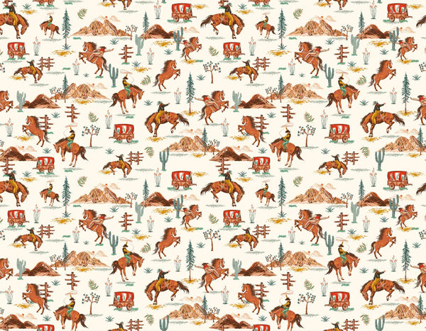 Western Cowboys Rodeo Wallpaper, Seamless Pattern Mural, Oversized Custom Size Wall Art, Non - Woven, Non - Adhesive, Modern Wall Paper, Removable - Adawall Wallpaper - Registered Trade Accounts Only, Wallpaper Wholesale Account - W77547 - Adawall Wholesale - Wallpaper Wholesaler