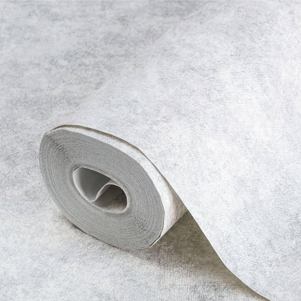 White Distressed Rustic 3D Embossed Wallpaper, Metallic Rich Textured Industrial Wallcovering - Adawall Wallpaper - Registered Trade Accounts Only, Wallpaper Wholesale Account - 7817-1 - Adawall Wholesale - Wallpaper Wholesaler