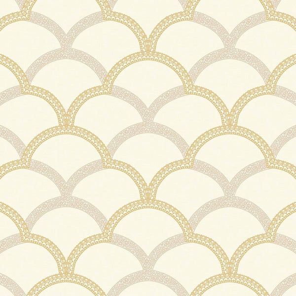 White Luxury Fish Scale Deep Embossed Wallpaper, 3D Textured Lace Patterns, Thick Wallcovering - Walloro High End Wallcoverings & More
