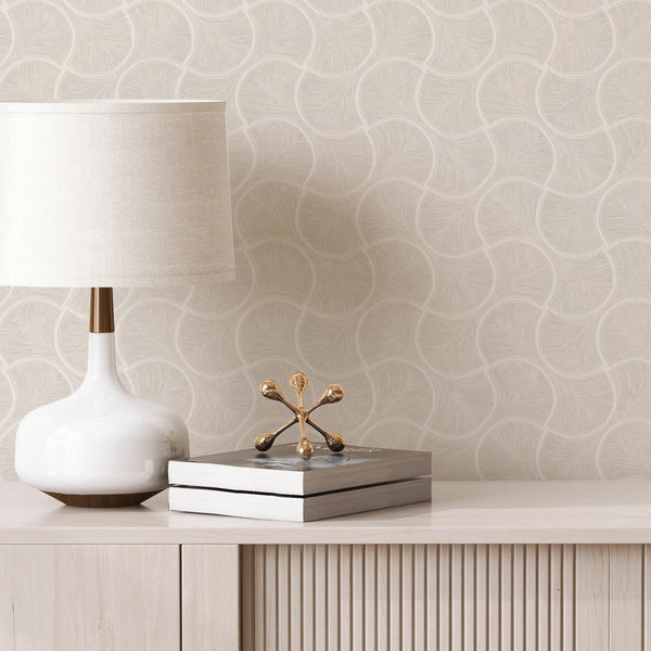 White Round Geometric Shapes Deep Embossed Wallpaper, Shiny Surface Textured Wall Accent Decor - Adawall Wallpaper - Registered Trade Accounts Only, Wallpaper Wholesale Account - 23201-1 - Adawall Wholesale - Wallpaper Wholesaler