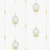 White Stylish Embossed Textured Wallpaper, Modern Vivd Multicolor Ikat Stripeed Wallcovering - Adawall Wallpaper - Registered Trade Accounts Only, Wallpaper Wholesale Account - 9902-4 - Adawall Wholesale - Wallpaper Wholesaler