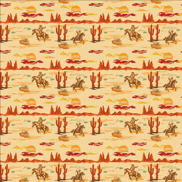 Wild West Wallpaper, Colorful Seamless Pattern Mural, Oversized Custom Size Wall Art, Non - Woven, Non - Adhesive, Modern Wall Paper, Removable - Adawall Wallpaper - Registered Trade Accounts Only, Wallpaper Wholesale Account - W77549 - Adawall Wholesale - Wallpaper Wholesaler