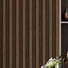Wood Grain Black Background Wall Panel, PS Wall Home Decoration Panel - Premium Quality - Adawall Wallpaper - Registered Trade Accounts Only, Wallpaper Wholesale Account - APS303 - Adawall Wholesale - Wallpaper Wholesaler