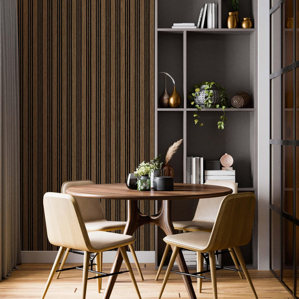 Wood Grain Black Background Wall Panel, PS Wall Home Decoration Panel - Premium Quality - Adawall Wallpaper - Registered Trade Accounts Only, Wallpaper Wholesale Account - APS303 - Adawall Wholesale - Wallpaper Wholesaler