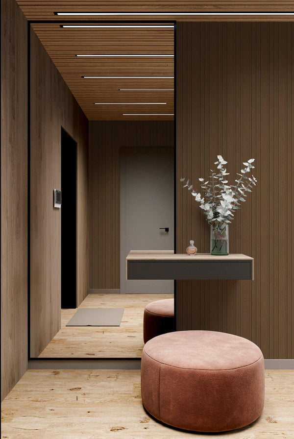 Wood Grain Black Background Wall Panel, PS Wall Home Decoration Panel - Premium Quality - Adawall Wallpaper - Registered Trade Accounts Only, Wallpaper Wholesale Account - APS304 - Adawall Wholesale - Wallpaper Wholesaler