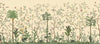 Yellow Botanical Wall Mural, Butterfly Flowers Chinoiserie Wallpaper, Nature Theme Custom Size Wall Covering, Non - Woven, Non - Pasted, Removable, Washable - Adawall Wallpaper - Registered Trade Accounts Only, Wallpaper Wholesale Account - FJ305-2 - Adawall Wholesale - Wallpaper Wholesaler