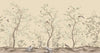Yellow Chinoiserie Floral Wall Mural, Birds Tree Flowers Wallpaper, Custom Size Wall Covering, Non - Woven, Non - Adhesive, Removable, Washable - Adawall Wallpaper - Registered Trade Accounts Only, Wallpaper Wholesale Account - FJ304-2 - Adawall Wholesale - Wallpaper Wholesaler