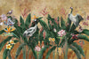 Yellow Jungle Birds Wallpaper, Nature Forest Tropical Theme Wall Mural, Extra Large Customizable, Non - Adhesive, Removable Wall Paper, Leaves Flower - Adawall Wallpaper - Registered Trade Accounts Only, Wallpaper Wholesale Account - A314-3 - Adawall Wholesale - Wallpaper Wholesaler